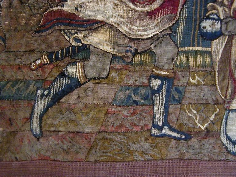 16th C. Tapestry Panel, Hardwick Hall, National Trust Melanie Leach